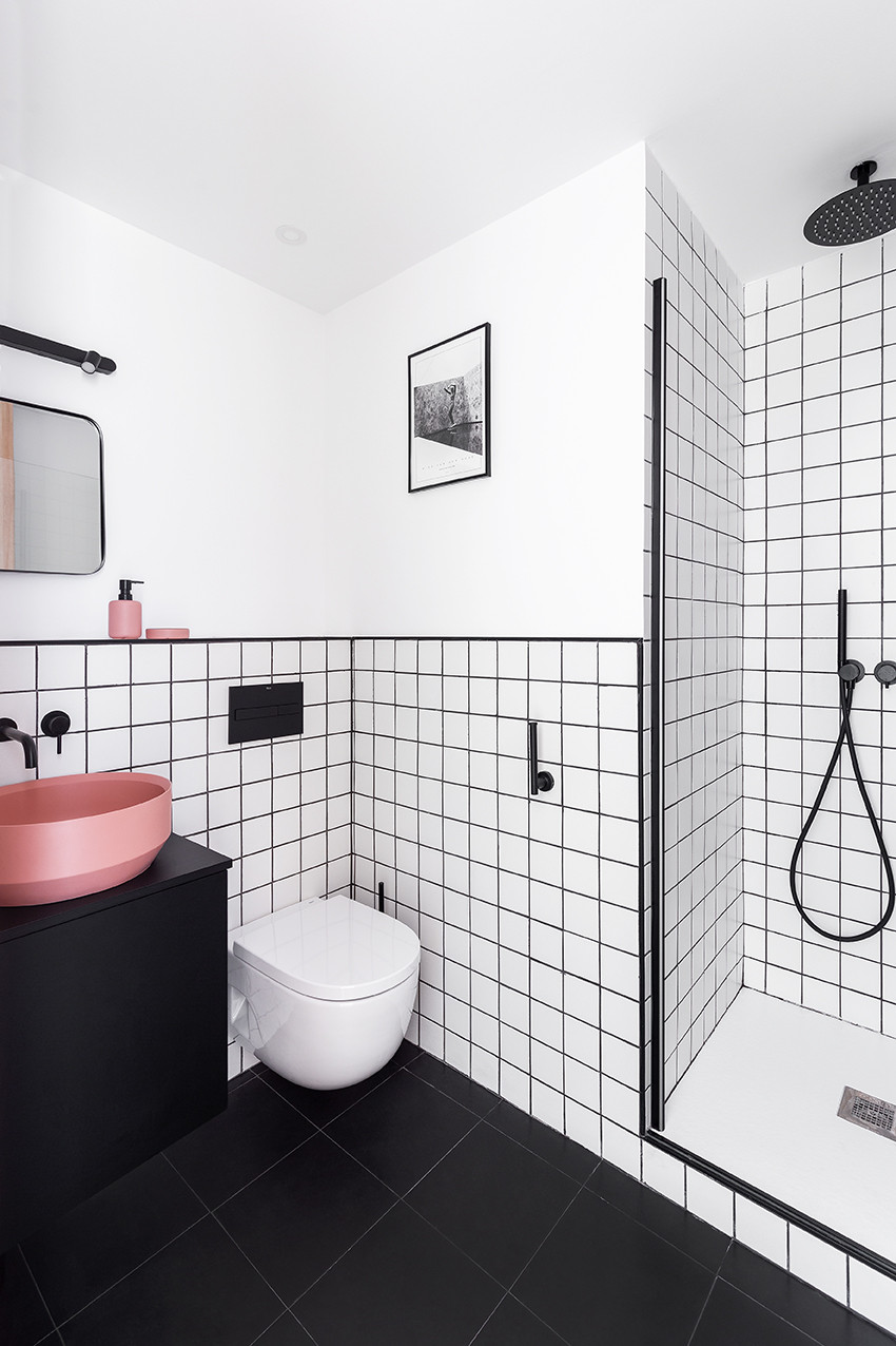 Fotos de baños | Diseños de baños con baldosas y/o azulejos blancos - may  2023 | Houzz ES