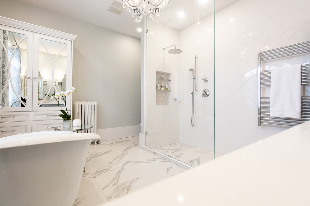 Regina Bathroom Renovation Modern Bathroom Other by Alair Homes