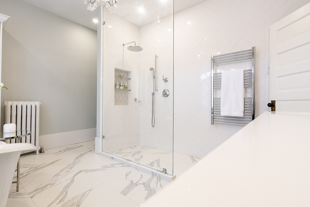 Regina Bathroom Renovation Modern Bathroom Other by Alair Homes