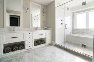 Using Quartz Slabs In The Bath For Shower Walls, Seating and Floors —  Stonelink Marble & Granite