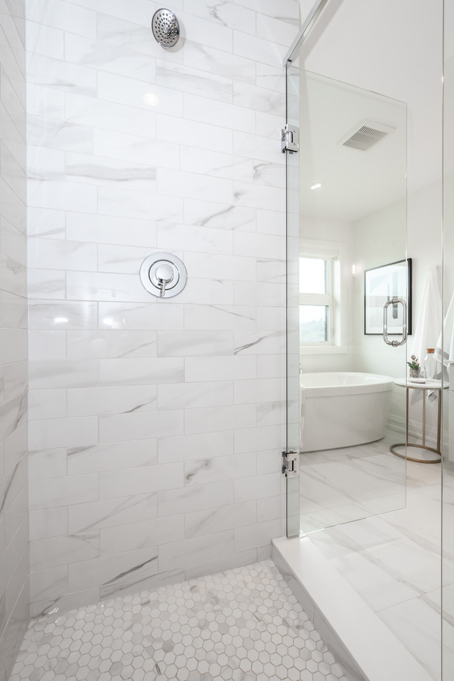 Reid Heritage Owen S Way Model Home Modern Bathroom Toronto By Ceramic Decor Centre Ltd - Grigio Tile Bathroom Reid Heritage Owen S Way Model Home Modern Bathroom Toronto By Ceramic Decor Centre Ltd - Grigio Tile Bathroom