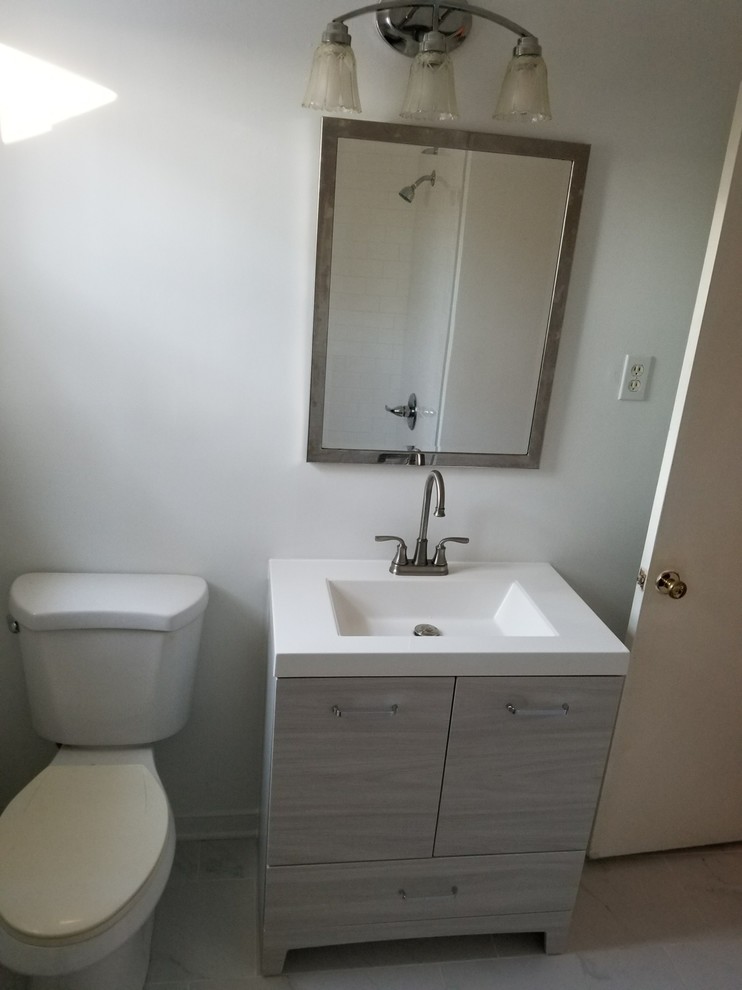 Remodel Modern Bathroom Richmond by Wiley & Son Contracting Houzz