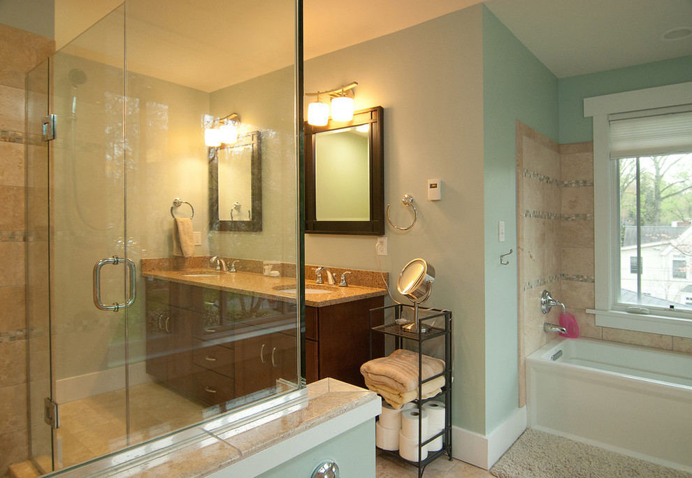Remodeling Traditional Bathroom DC Metro by Bethesda Home