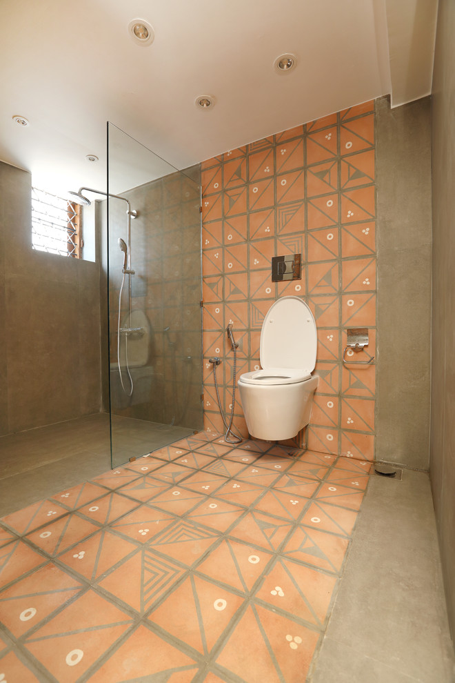 Renovation After Photos Contemporary Bathroom Mumbai by