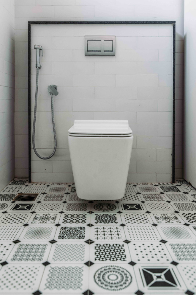 Residential, Bangalore Modern Bathroom Bengaluru by