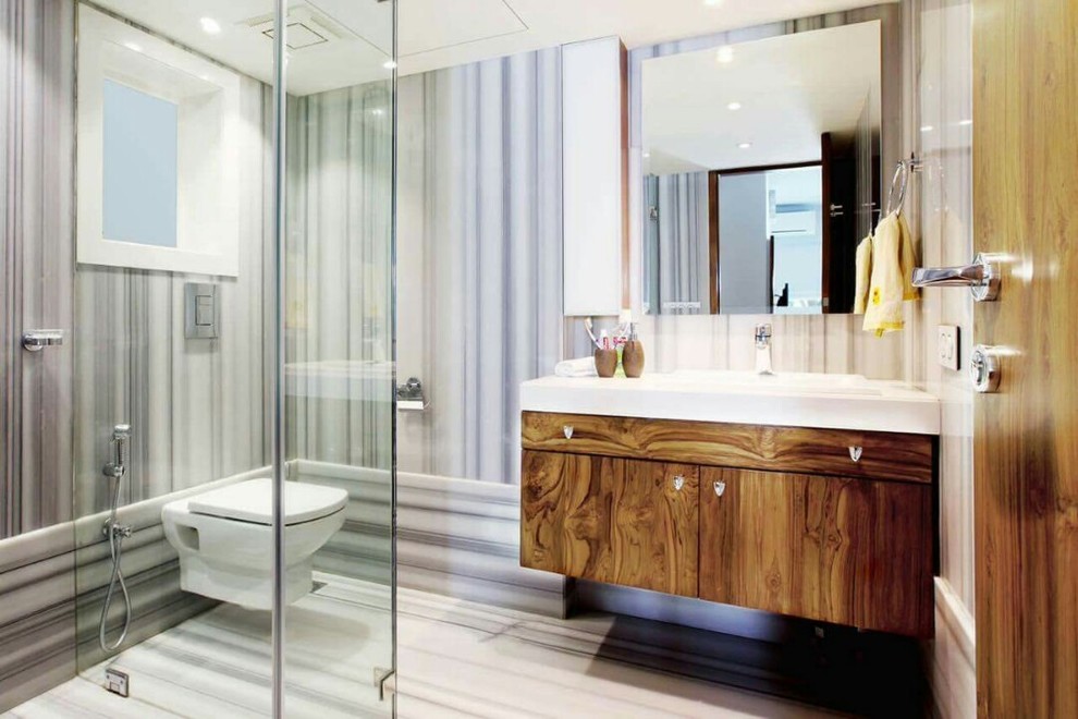 Residential Punjabi Bagh - Modern - Bathroom - Delhi - by Ddjour Decors ...