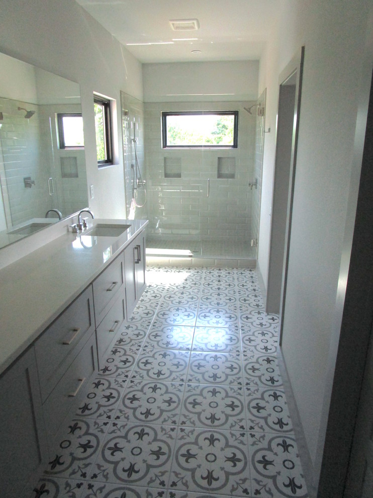 Richland Chambers Lake Custom Home Contemporary Bathroom Dallas