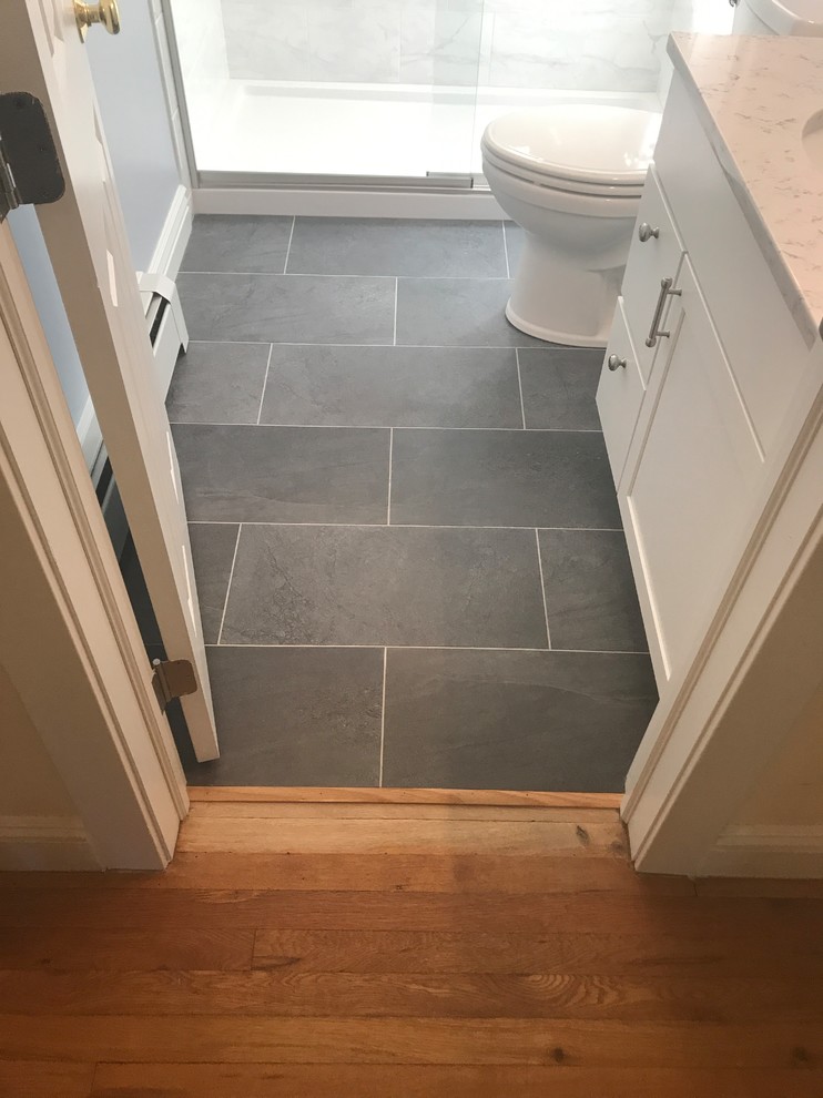 Ridgefield - Small Bathroom - Luxury Vinyl Tile - Modern - Bathroom ...