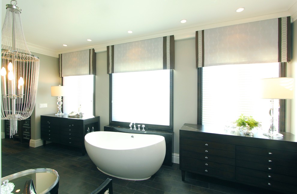Inspiration for a timeless bathroom remodel in San Diego