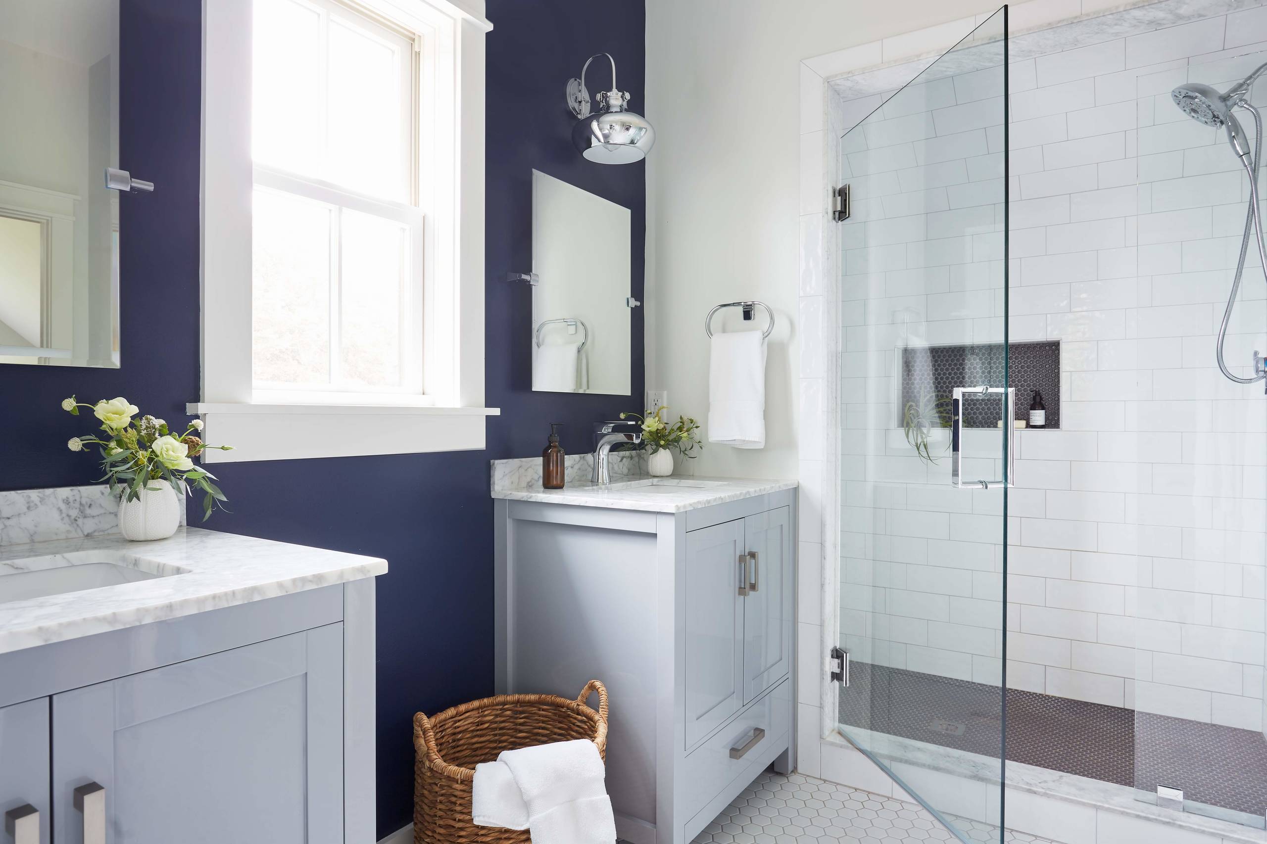 Rockville Farmhouse Bathroom Richmond By Jennifer Radakovic Design Houzz