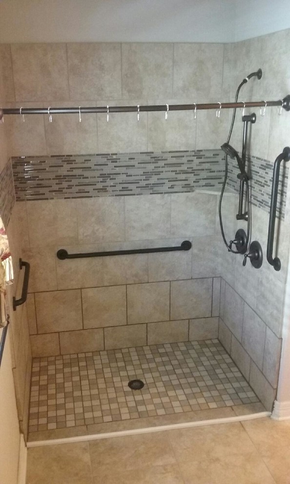 Roll - In Showers - Traditional - Bathroom - Austin - by Texas ADA Home ...
