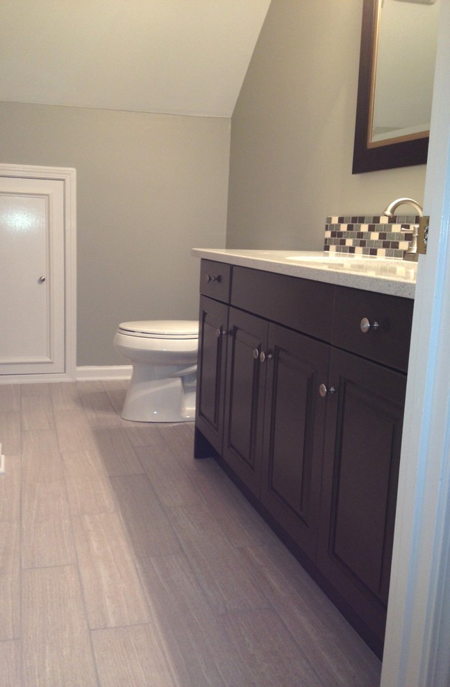 Ross Bathroom Project Transitional Bathroom Nashville by Chris