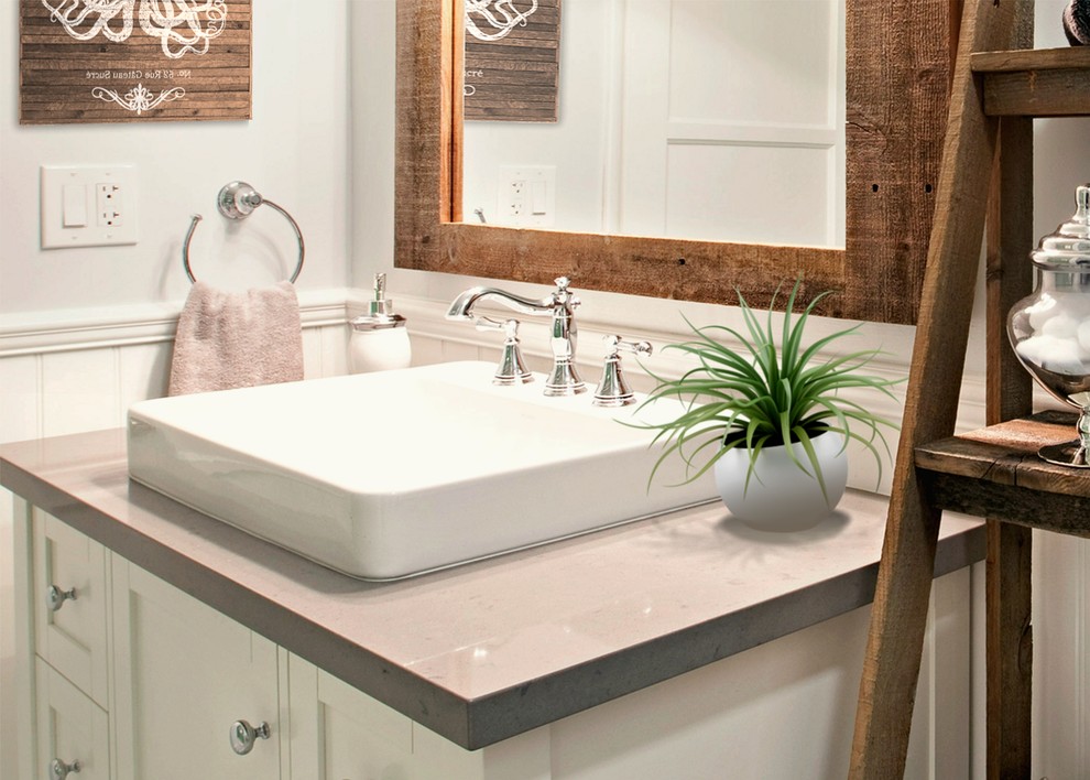 Rustic Bathroom Beach Style Bathroom Los Angeles by Haven