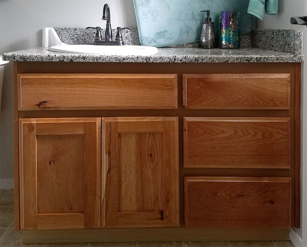 Rustic Hickory Bathroom with Natural Finish 2 - Bathroom - Other - by K