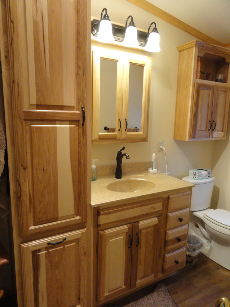Rustic Hickory Kitchen and Bath - Rustic - Bathroom - Other - by ...