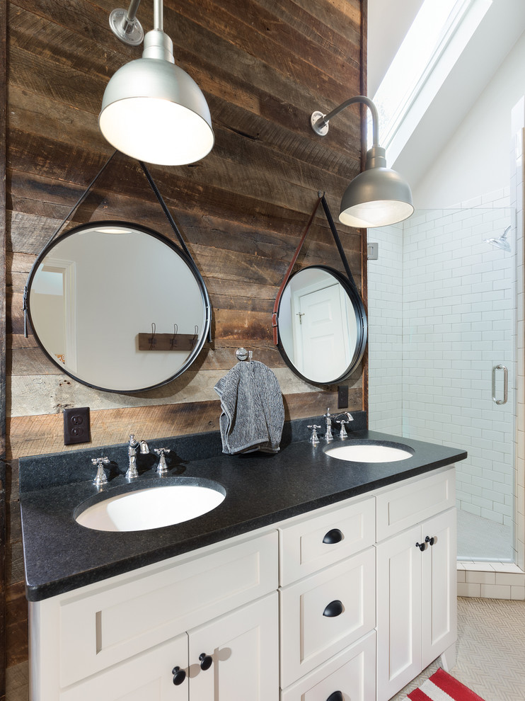 Rustic Modern Boys Bathroom Modern Bathroom Birmingham by