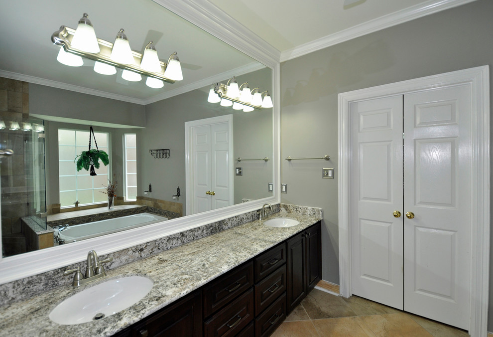 Rutherford Collection Transitional Bathroom Houston by Hamre’s