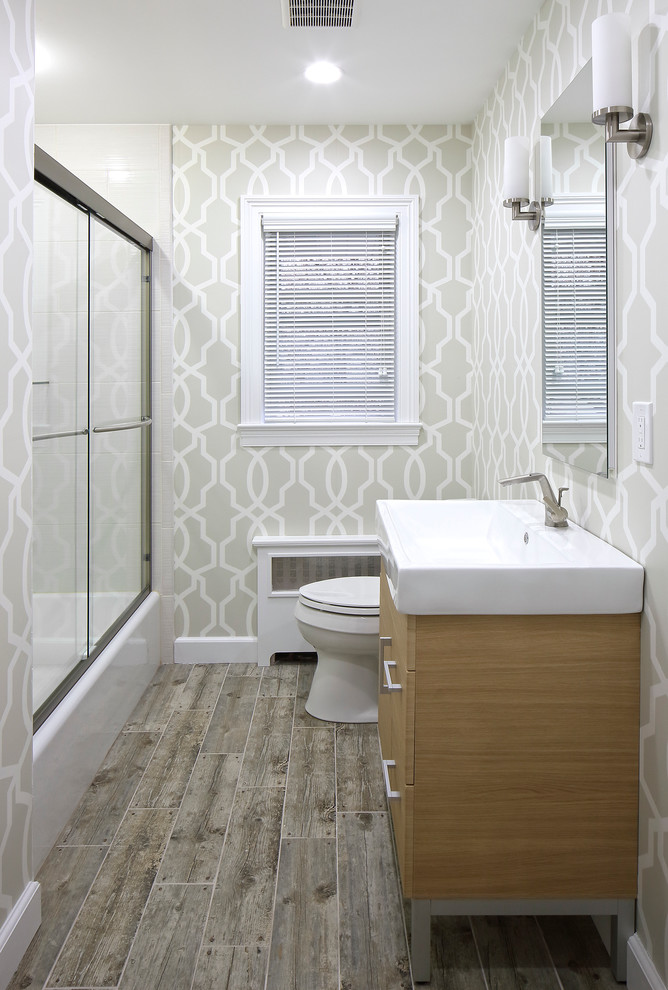 Rye Brook, NY Home Bathroom New York by Best Plumbing Tile
