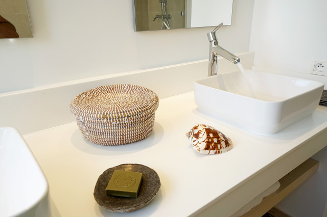 Salle de bain bord de mer /// seaside bathroom - Coastal - Bathroom