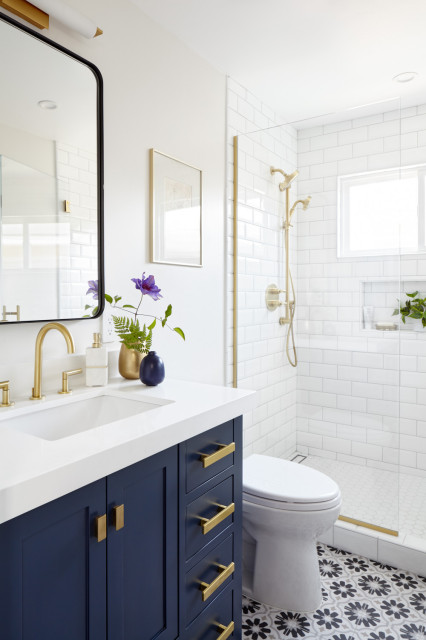 The 10 Most Popular Bathrooms Of 2020, Houzz Bathroom Tile