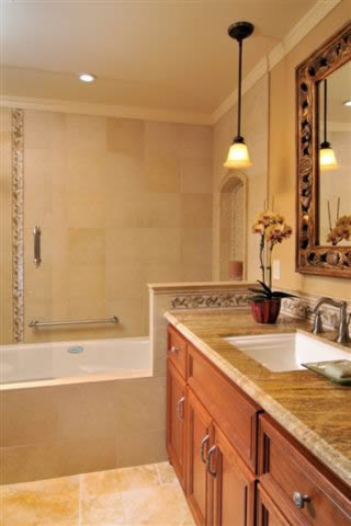 Tuscan Style Bathroom Houzz