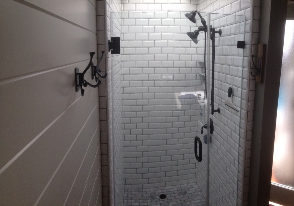 Santa Ana Remodel Transitional Bathroom Orange County by SNC