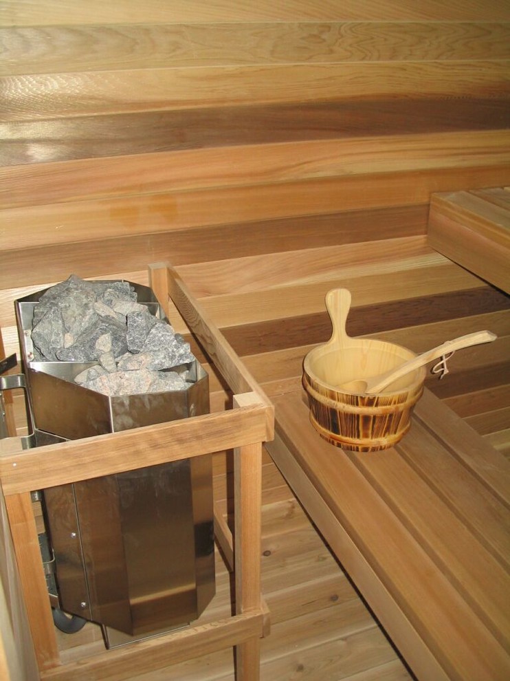 sauna Bathroom Grand Rapids by Green Apple Design Houzz