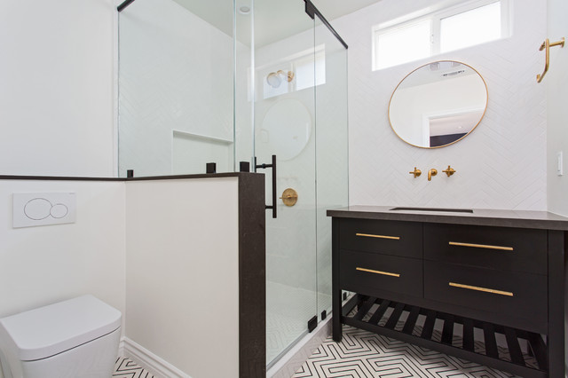 Scandinavian delight, bathroom remodel in Burbank, CA - Scandinavian