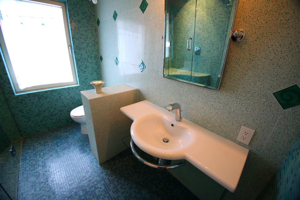 This is an example of a nautical bathroom in Other.