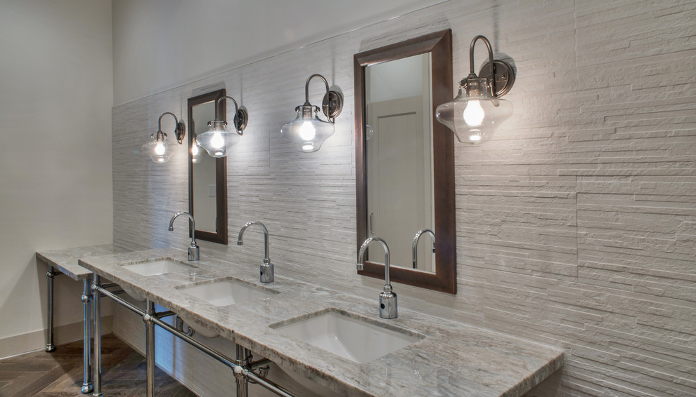 Seventh and dolores industrial bathroom new york by adam