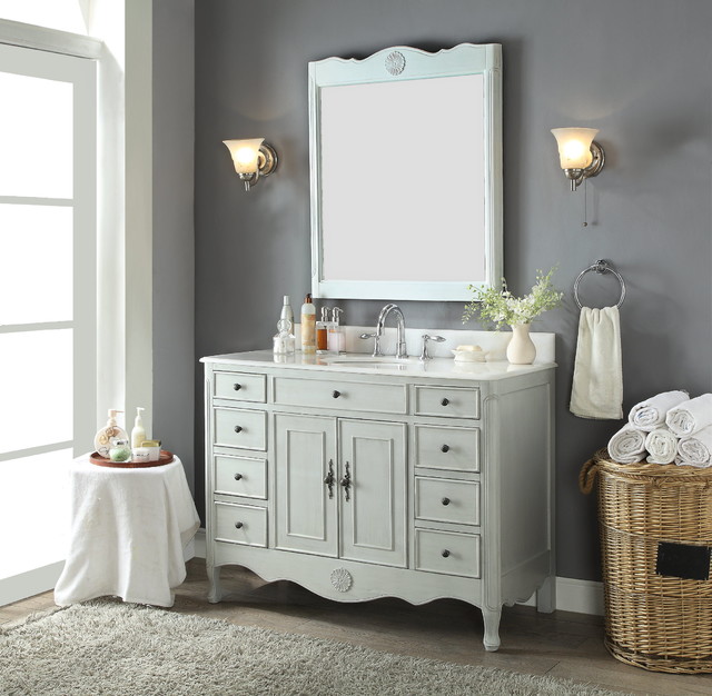 Shabby Chic Bathroom Vanities Shabby chic Style Bathroom