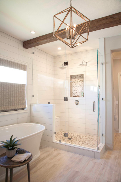 Shiplap Master Bathroom Remodel - Country - Bathroom - Denver - by ...