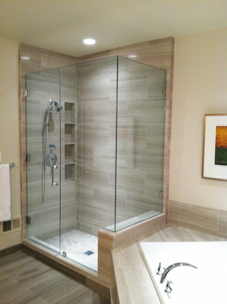 Shower Contemporary Bathroom DC Metro Houzz