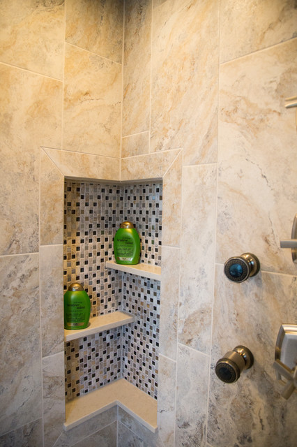 Shower Niche Ideas Transitional Bathroom Denver By Jan Neiges Cmkbd With Nkba Houzz Ie - Shower Wall Niche Ideas