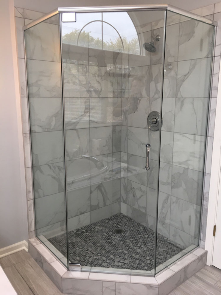 Shower tiles Modern Bathroom Chicago by ATOZ Bathroom