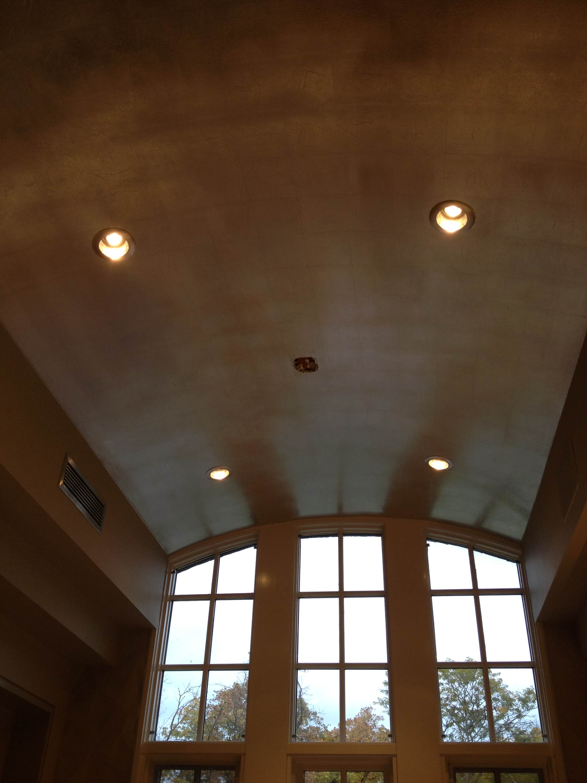 pics Silver Leaf Wallpaper Ceiling silver leaf ceiling houzz