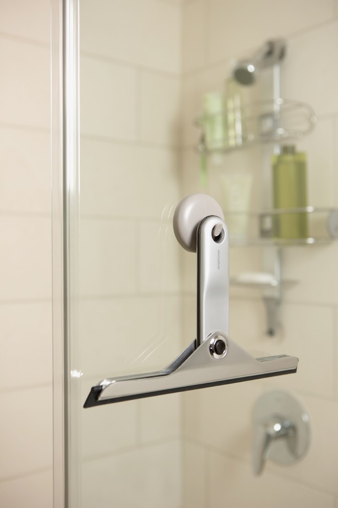 simplehuman foldaway squeegee Contemporary Bathroom Los Angeles