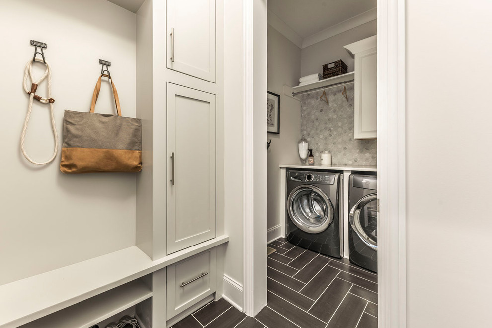 Simplified Living Custom Home in Powell, Ohio Traditional Bathroom