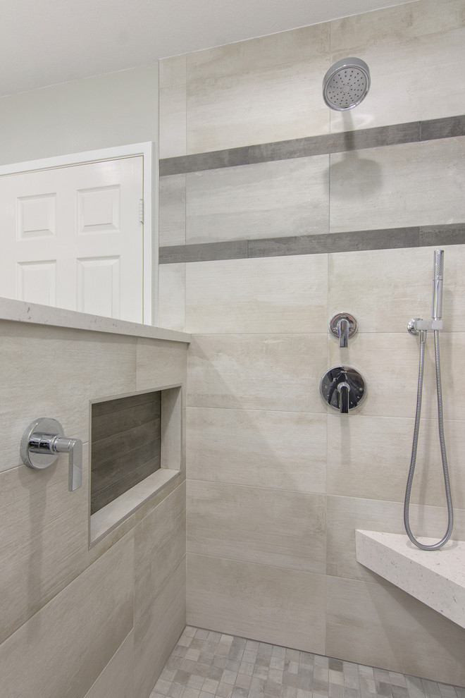 Simply Calming Master Bathroom Contemporary Bathroom San Diego