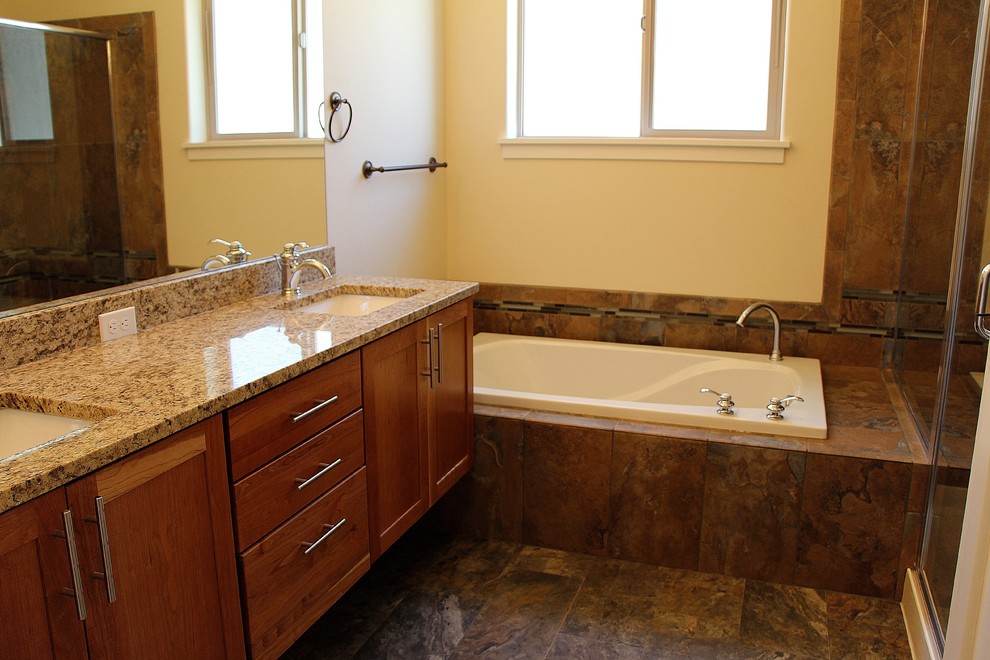 Skeers Homes Contemporary Bathroom Seattle by Walkers Carpet