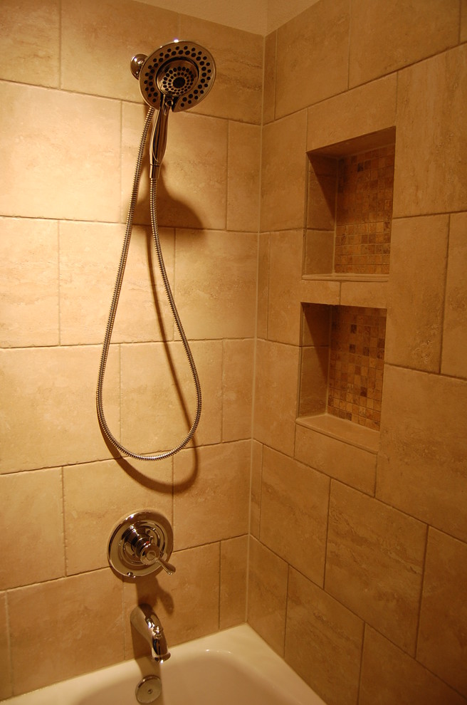 Idee per una stanza da bagno rustica