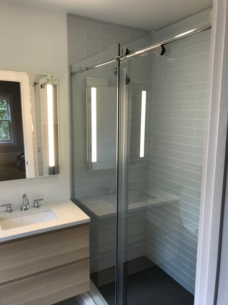 Skyline Series Glass Shower Sliding Doors Bathroom Louisville by HMI Cardinal Houzz