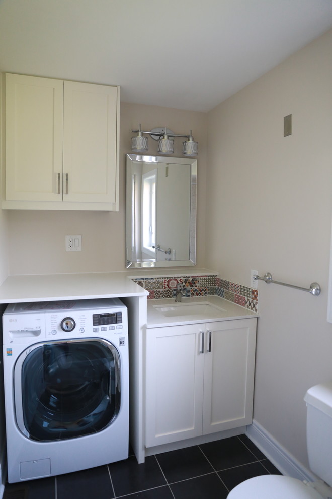 Small Bath / Laundry Remodel - Bathroom - Toronto - by No Place Like ...