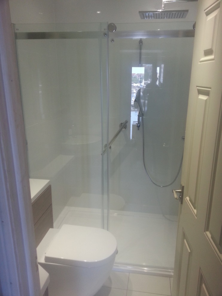 Small Bathroom Project - Contemporary - Bathroom - London - by Dovcor ...