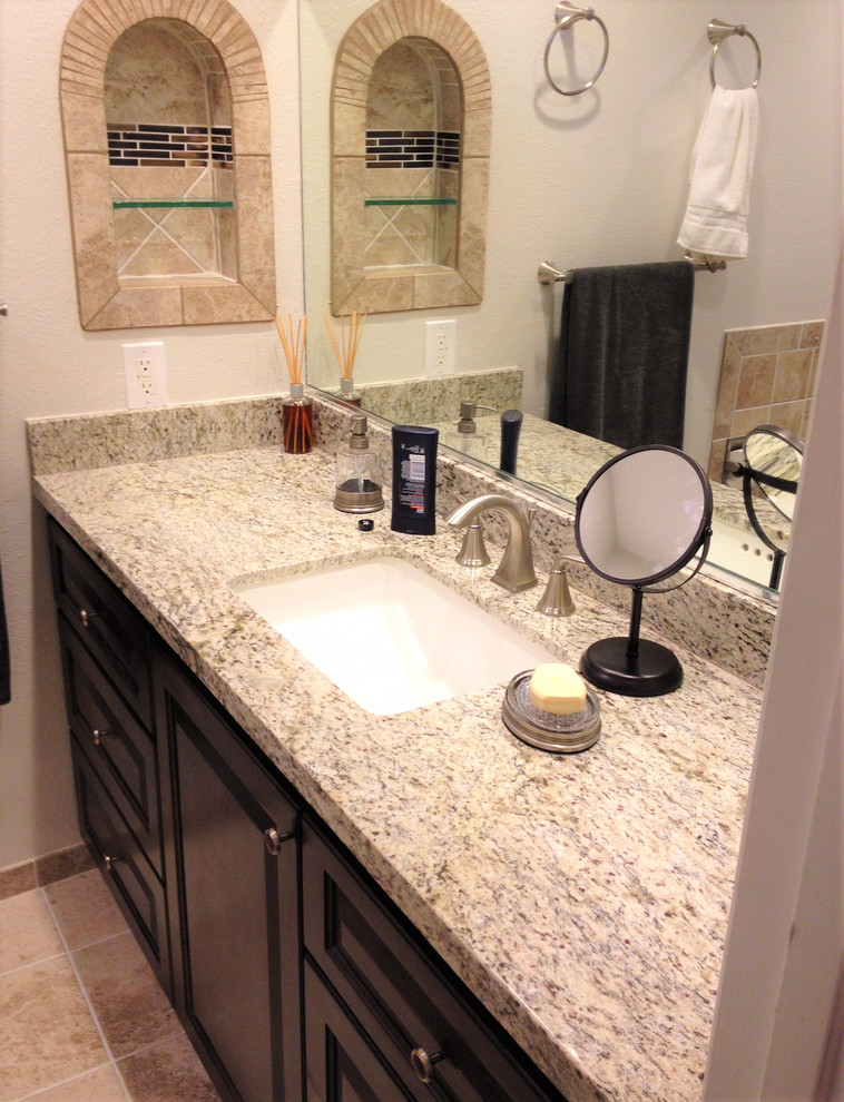 Small bathroom remodel Traditional Bathroom Seattle by Dream Home Construction Houzz