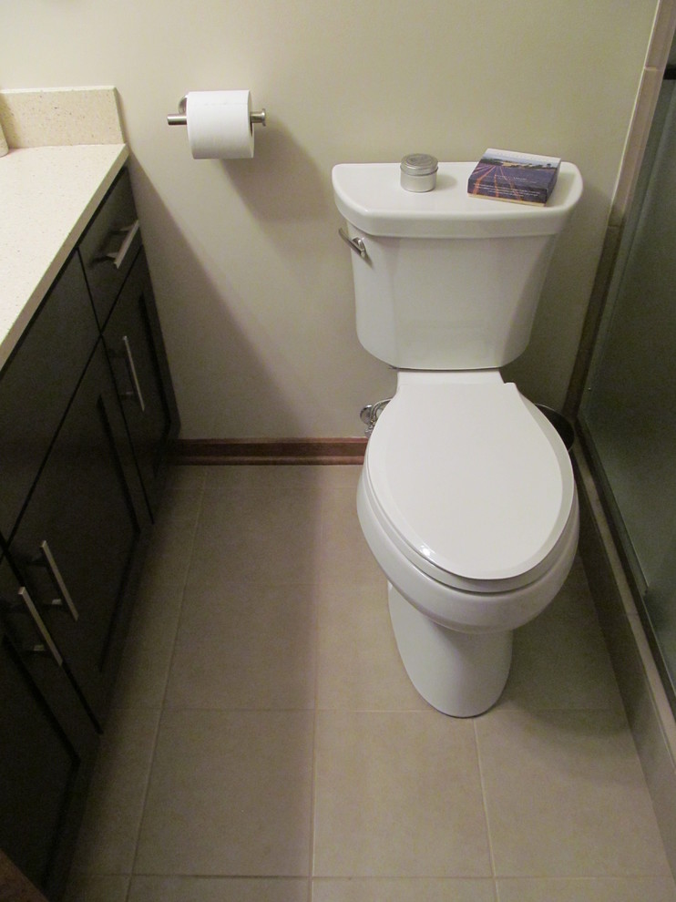 Small Bathroom Remodel Transitional Bathroom Omaha by Reynolds