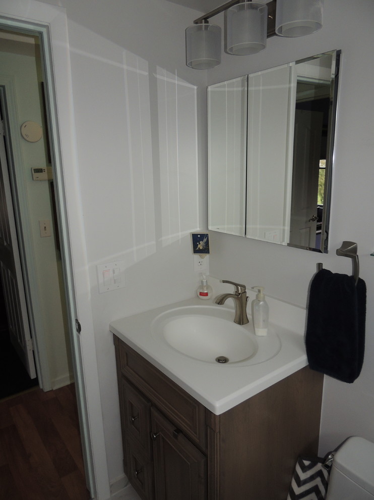 Small Bathroom Remodel - Traditional - Bathroom - Detroit - by Wright ...