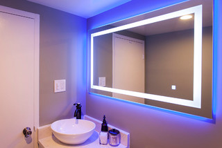 Фиолетовая плитка в ванную комнату: особенности и варианты дизайна