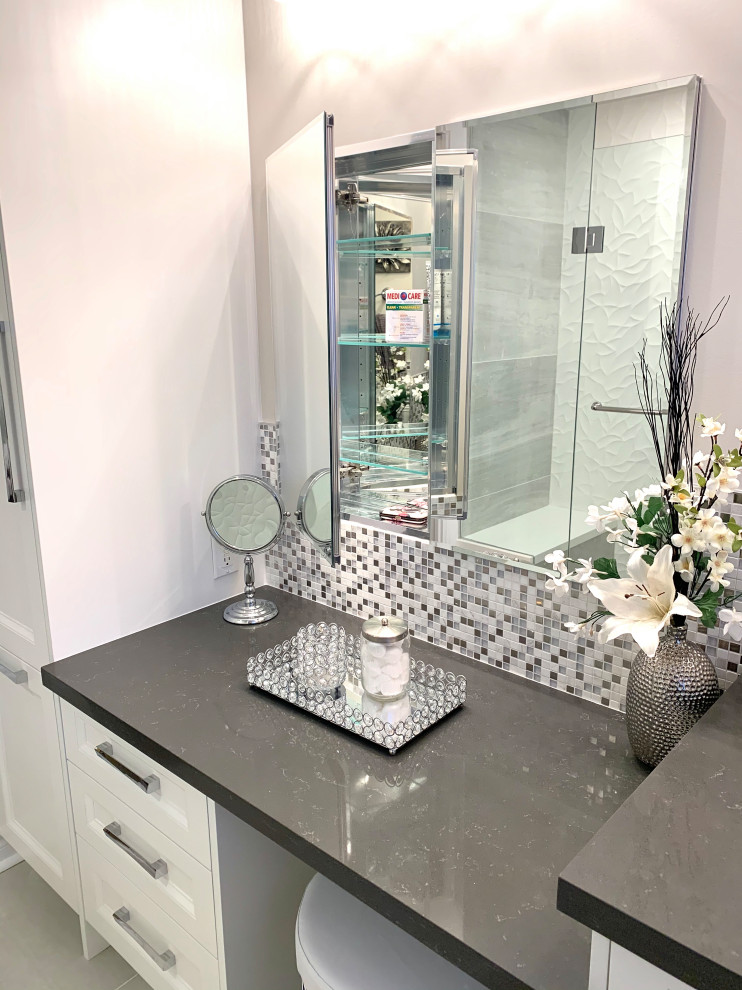 SMALL BATHROOM RENO Bathroom Toronto by Sense Of Style Houzz