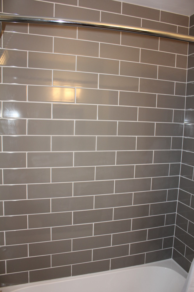 Small bathroom renovation in the Junction - Modern - Bathroom - Toronto ...